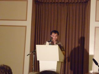 Weyman Chan reads from Hypoderm Weyman Chan at Heritage Hall Vancouver