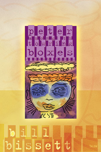peter among th towring boxes / text bites Front Cover