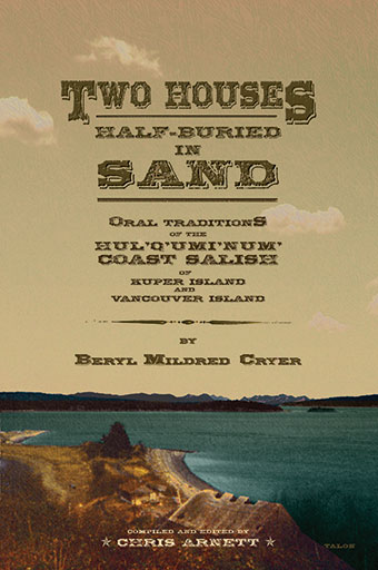 Two Houses Half-Buried in Sand Front Cover